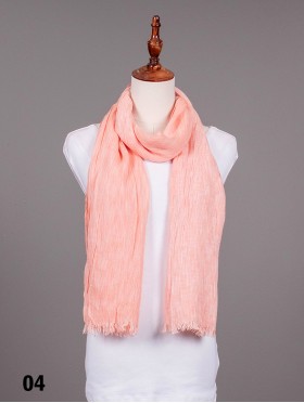 Ombre Print Cotton Blend Scarf